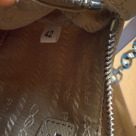 Prada Tan Shoulder Bag - Like New - Picture 11 of 16